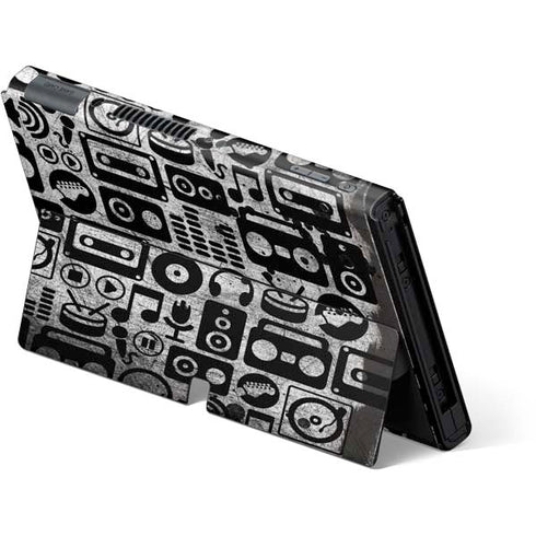 Music Pattern Nintendo Switch OLED (2021) Skin