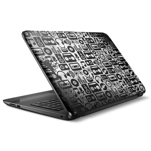 Music Pattern HP Notebook Skin