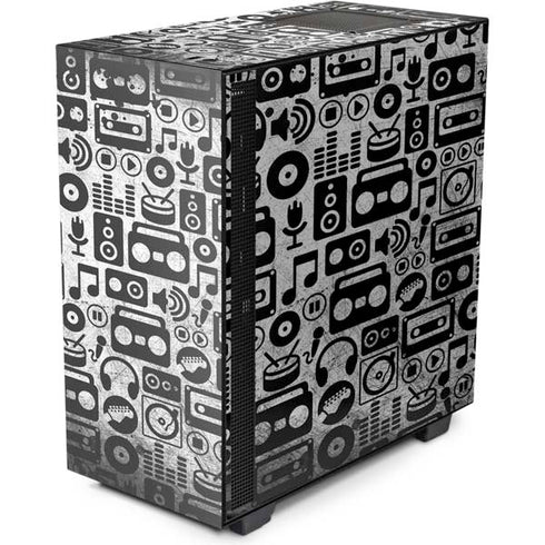 Music Pattern NZXT H510 Compact ATX Mid-Tower Case Skin
