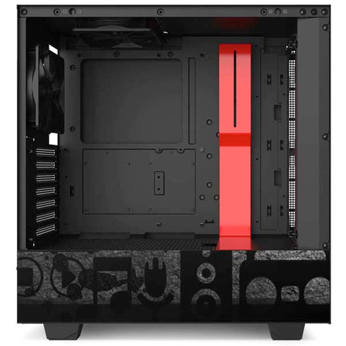 Music Pattern NZXT H510 Compact ATX Mid-Tower Case Skin