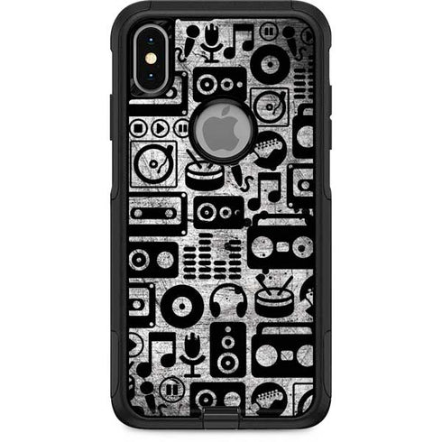 Music Pattern Otterbox Commuter iPhone Skin