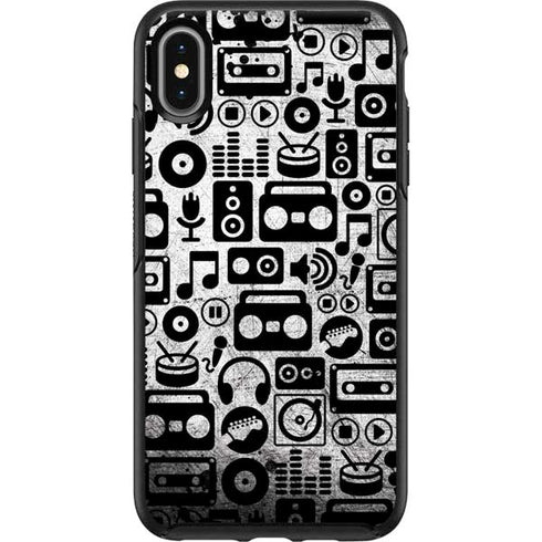Music Pattern Otterbox Symmetry iPhone Skin