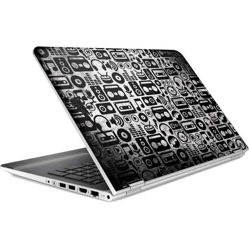 Music Pattern HP Pavilion Skin