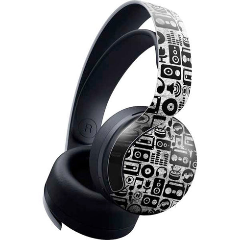 Music Pattern PULSE 3D Wireless Headset for PS5 Skin