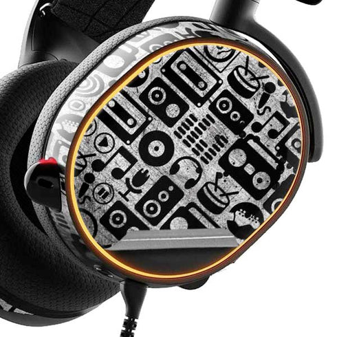 Music Pattern SteelSeries Arctis 3 Skin