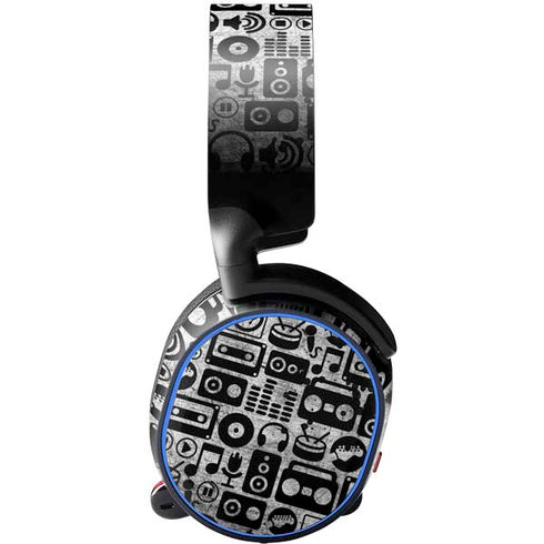 Music Pattern SteelSeries Arctis 5 Skin