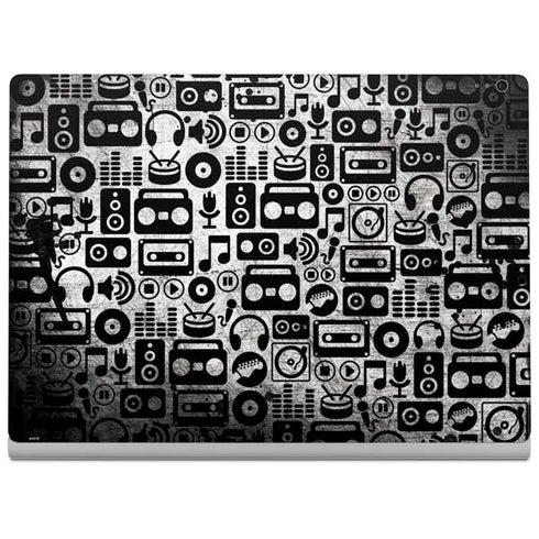 Music Pattern Surface Book 2 13.5in Skin