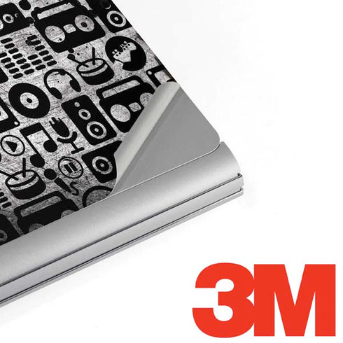 Music Pattern Surface Book 2 13.5in Skin