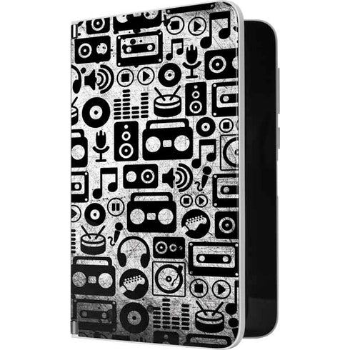 Music Pattern Surface Duo Skin