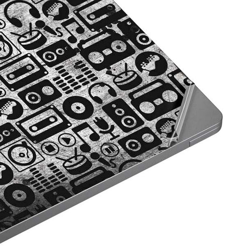 Music Pattern Universal Laptop 15in (12.2 x 8.8in) Skin