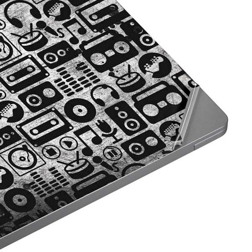 Music Pattern Universal Laptop 16in (13 x 9.4in) Skin
