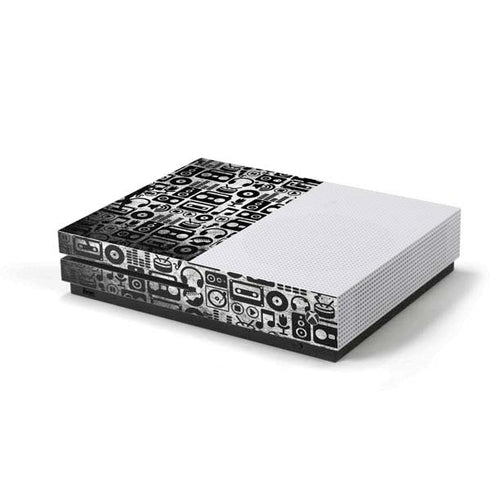 Music Pattern Xbox One S Console Skin