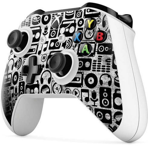 Music Pattern Xbox One S Controller Skin
