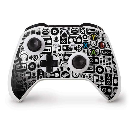 Music Pattern Xbox One S Controller Skin