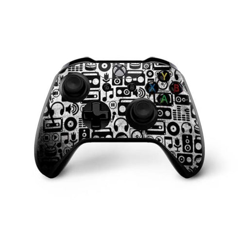 Music Pattern Xbox One X Controller Skin