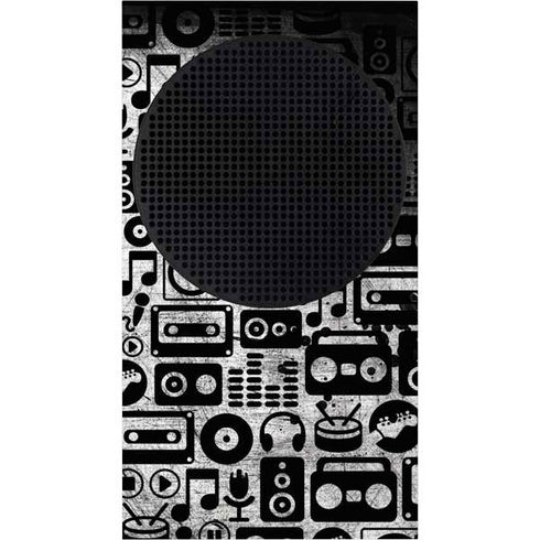 Music Pattern Xbox Series S Console Skin