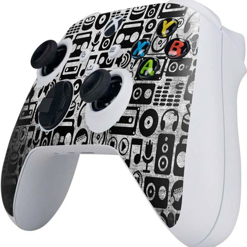 Music Pattern Xbox Series S Controller Skin