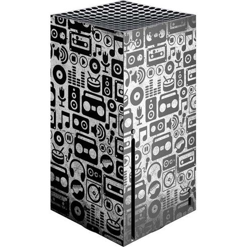 Music Pattern Xbox Series X Console Skin