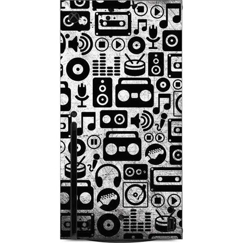 Music Pattern Xbox Series X Console Skin