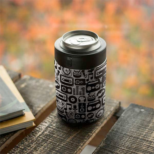 Music Pattern Yeti Colster Can Insulator Skin