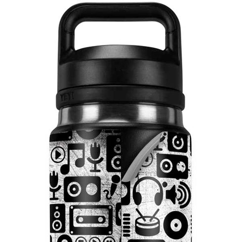 Music Pattern YETI Rambler 26oz Bottle Skin