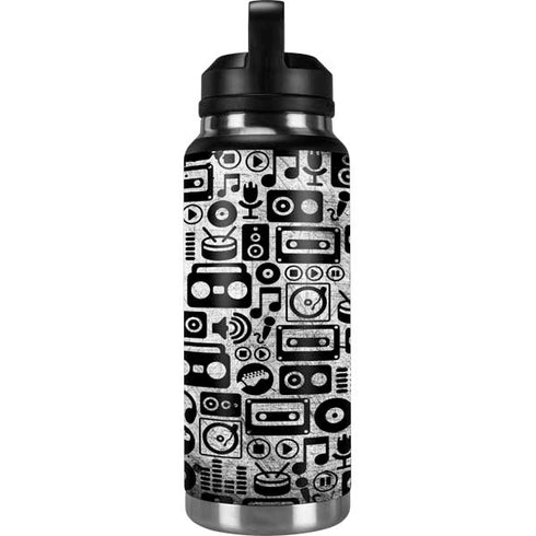 Music Pattern YETI Rambler 36oz Bottle Skin