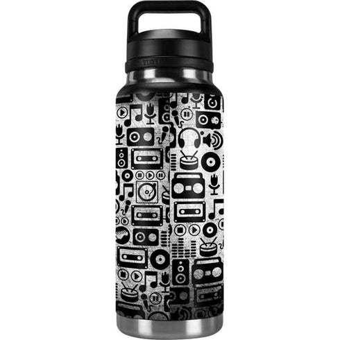 Music Pattern YETI Rambler 36oz Bottle Skin