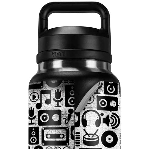 Music Pattern YETI Rambler 36oz Bottle Skin