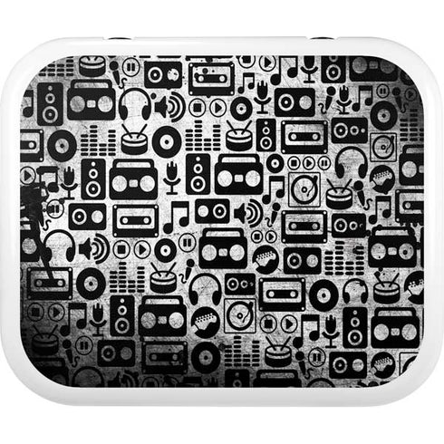 Music Pattern YETI Roadie 24 Hard Cooler Skin