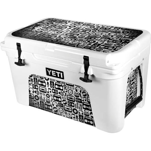 Music Pattern YETI Tundra 45 Hard Cooler Skin