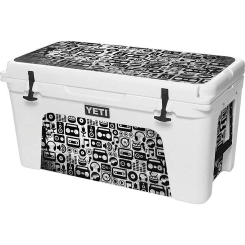 Music Pattern YETI Tundra 75 Hard Cooler Skin