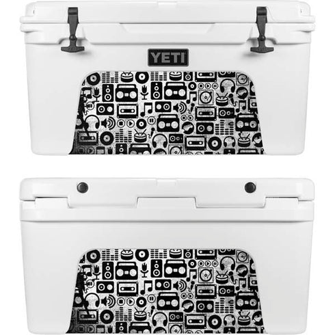 Music Pattern YETI Tundra 75 Hard Cooler Skin