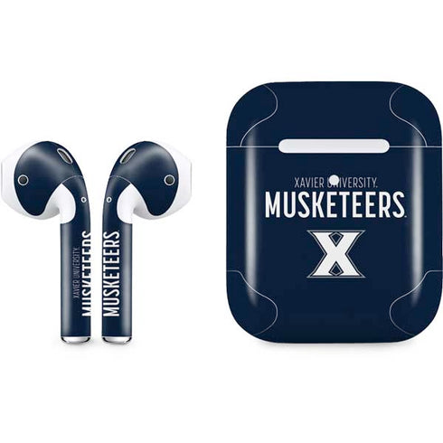 Xavier University Muskateers Apple AirPods 2 Skin