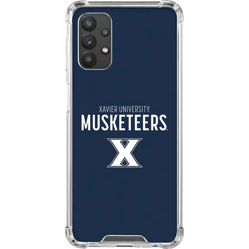 Xavier University Muskateers Galaxy A32 5G Clear Case