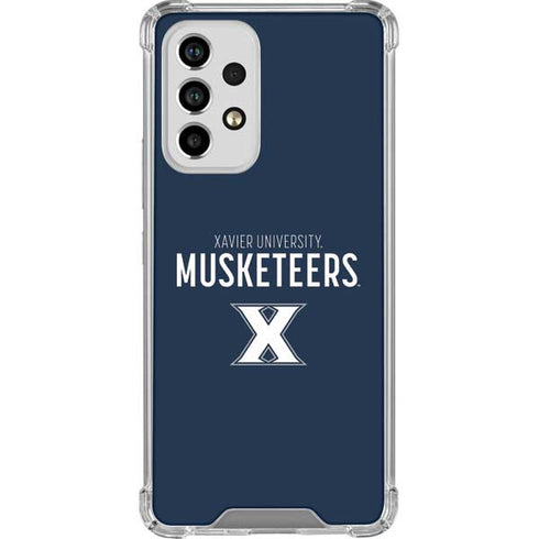 Xavier University Muskateers Galaxy A53 5G Clear Case