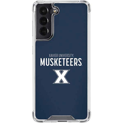 Xavier University Muskateers Galaxy S22 Clear Case