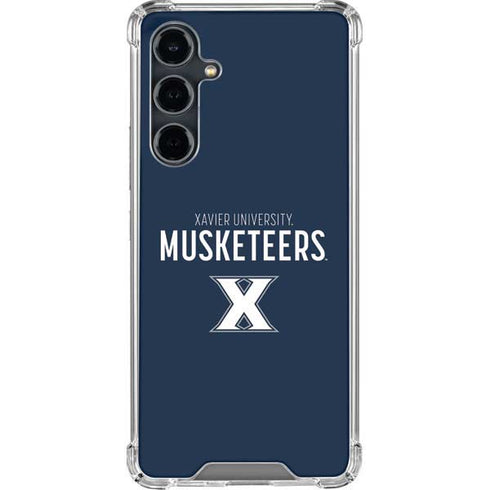 Xavier University Muskateers Galaxy S23 FE Clear Case
