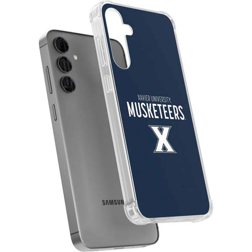 Xavier University Muskateers Galaxy S24 Plus Clear Case
