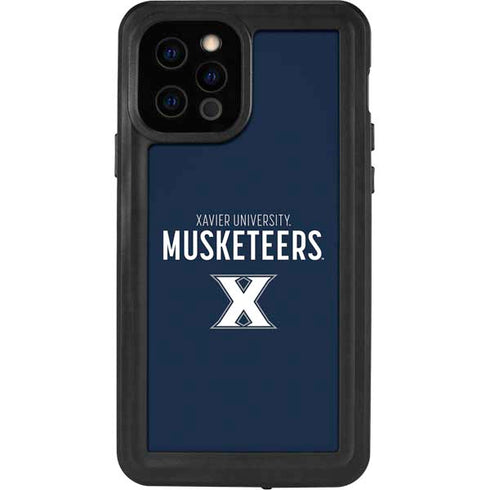 Xavier University Muskateers iPhone 12 Pro Waterproof Case