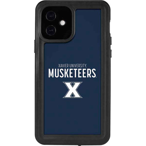 Xavier University Muskateers iPhone 12 Waterproof Case