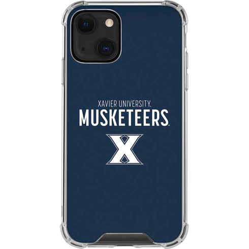Xavier University Muskateers iPhone 13 Clear Case