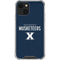 Xavier University Muskateers iPhone 13 Clear Case