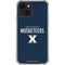 Xavier University Muskateers iPhone 14 Plus Clear Case
