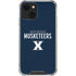 Xavier University Muskateers iPhone 15 Plus Clear Case
