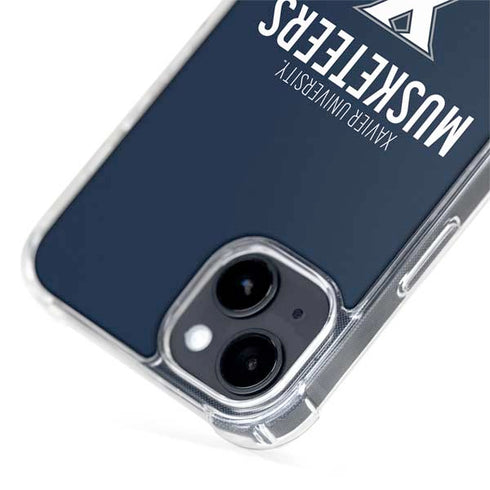 Xavier University Muskateers iPhone 15 Plus MagSafe Case