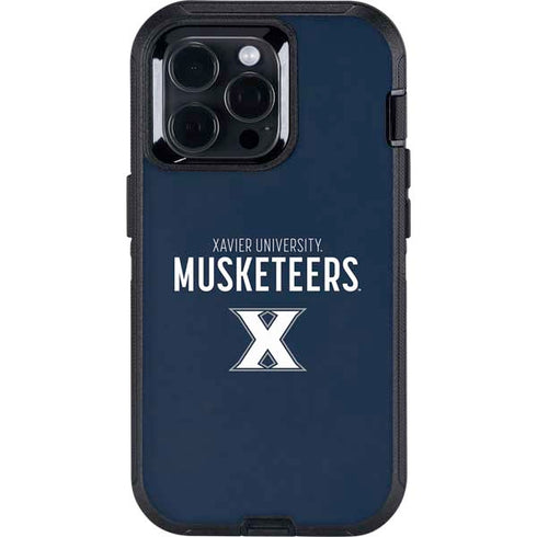 Xavier University Muskateers Otterbox Defender iPhone Skin