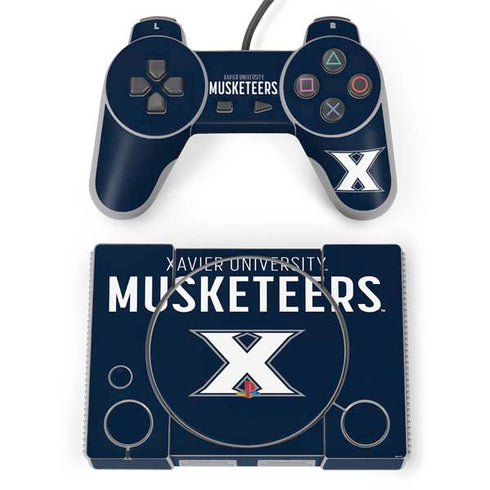Xavier University Muskateers PlayStation Classic Bundle Skin