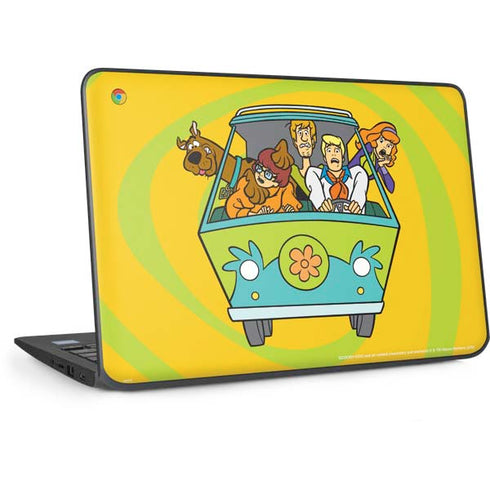 Scooby Doo Mystery Machine Van HP Chromebook Skin