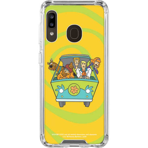 Scooby Doo Mystery Machine Van Galaxy A30 Clear Case