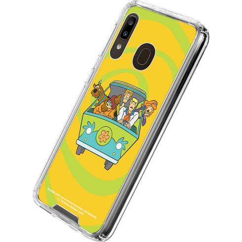 Scooby Doo Mystery Machine Van Galaxy A30 Clear Case